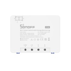 Releu Wi-Fi Sonoff Pow R3, Monitorizare consum electric, Control aplicatie &amp; vocal SmartElectro IntelligentHouse