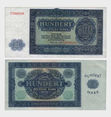 !!! F. RARR : R.D.G. - 100 MARCI 1948 - P 15 - UNC foto