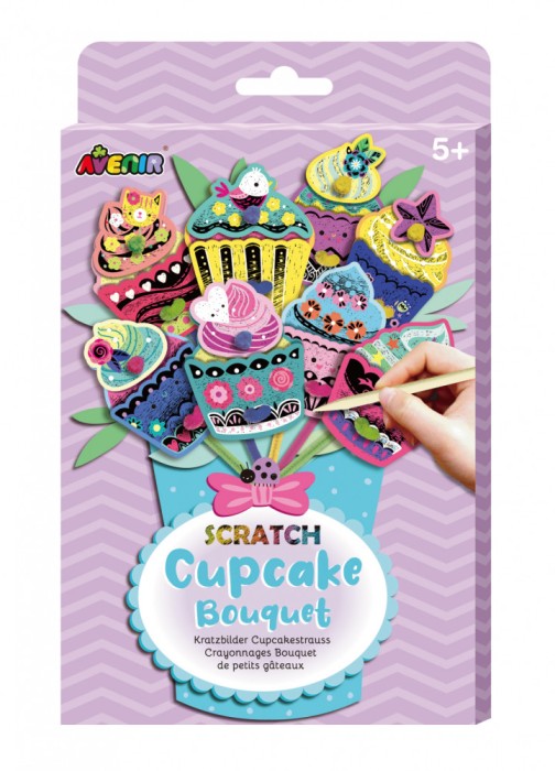 Set creativ de razuit Buchet - Tort