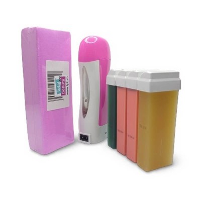 Kit Epilare Pink cu Ceara de Unica Folosinta 4x100ml foto