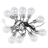 Ghirlanda solara led 1w x 10 ip44 3000k, V-TAC