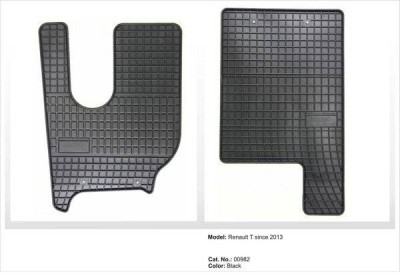 Covorase Presuri interior cauciuc Premium dedicate RENAULT T 2013-2021 foto