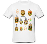 Cumpara ieftin Tricou &quot; Meniu fast-food &quot;
