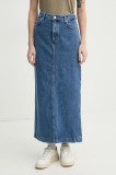 Marc O&#039;Polo fusta jeans maxi, drept, 502910224005