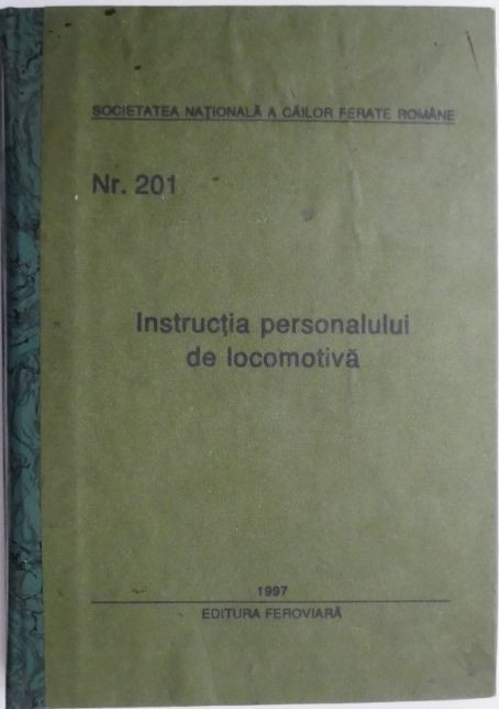 Instructia personalului de locomotiva