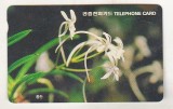 bnk card Cartele telefonice - Coreea de Sud - flora - flori
