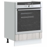 Dulap pentru cuptor &bdquo;Lucca&rdquo; Lemn prelucrat Sonoma gri