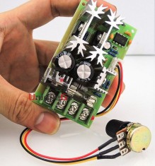 Variator controller putere tensiune turatie motor PWM 10-60 V / 20 A HHO