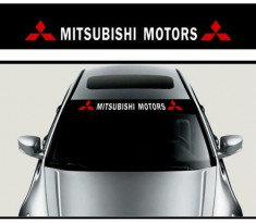 Sticker parasolar auto Mitsubishi foto