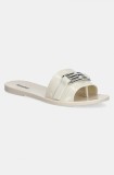 Melissa slapi MELISSA BABE M CHIC AD femei, culoarea bej, cu toc plat, M 36000.BF048