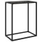 Gossi masa consola, negru, 60x35x75 cm, sticla securizata