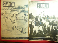 2 Reviste Stadion 1947 si 1948 -Rughby ,Fotbal ,Handbal foto