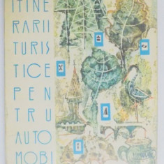 ITINERARII TURISTICE PENTRU AUTOMOBILISTI , ROMANIA , 1968