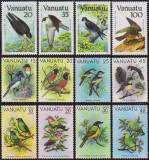 VANUATU - 1981-2-5 - Pasari 1+2+3, Fauna, Nestampilat