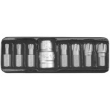 Yato YT-0418 - Set capete de insurubare profil RIBE 8 bucati
