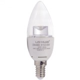 Bec LED Lohuis lumanare E14 6W 550lm lumina rece 6500 K