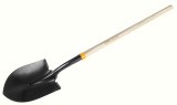Lopata Otel Ascutita cu Maner Lemn 1480mm GARDENES Premium