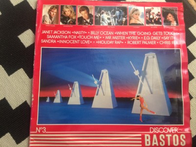 Discover Bastos N&amp;deg;3 various 1986 disc vinyl lp selectii muzica pop rock &amp;#039;80 VG+ foto