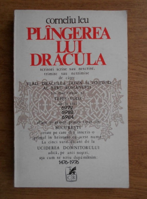 Corneliu Leu - Plangerea lui Dracula foto