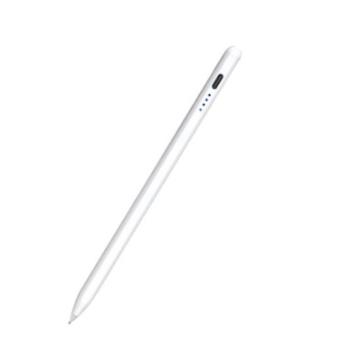 Stylus Pen Universal, 130mAh, USB-C - Techsuit (S3) - White foto