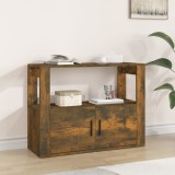 VidaXL Servantă, stejar fumuriu, 80x30x60 cm, lemn prelucrat