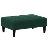 Cumpara ieftin Taburet, verde inchis, 77x55x31 cm, catifea