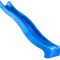 Tobogan HDPE S line 2.9m albastru duza apa