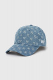 Cumpara ieftin New Era șapcă de baseball din denim modelator, NEW YORK YANKEES
