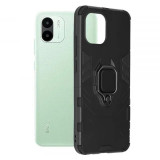 Husa Xiaomi Redmi A1 Redmi A2 Antisoc cu Inel Negru Techsuit SS