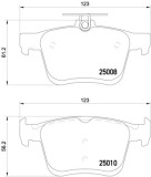 BREMBO P 85 125 PRIME LINE set placute frana,frana disc