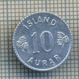 AX 239 MONEDA - ISLANDA - 10 AURAR -ANUL 1970 -STAREA CARE SE VEDE, Europa