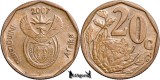 2007, 20 Cents (Hern# Ne19) - Africa de Sud