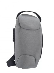 BORSETA / GEANTA TEXTILA DE UMARCU CIFRU - 43*34*50 cm - GRI - MOTOCICLETA / ATV / BICICLETA / TROTI foto