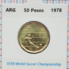 Argentina 50 pesos 1978 - Soccer - km 76 - UNC - A015