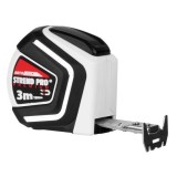 Ruleta magnetica cu autostop, 3 m x 19 mm, Strend Pro Premium