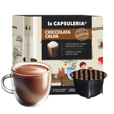 Ciocolata Calda, 96 capsule compatibile Dolce Gusto, La Capsuleria foto