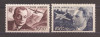Franta 1948 - Aviatori, 2 serii, 4 poze, MH (vezi descrierea), Nestampilat