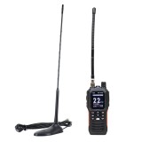 Portable CB radio station package PNI Escort HP 102 multi standard, 4W, 12V-24V, AM-FM with CB antenna PNI Extra 45 with magnet