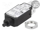 &Icirc;ntrerupător supracurent SCHURTER 240VAC 48VDC 1,2A SPST MCB