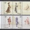 ROMANIA 2003 LP 1623 a MODA SECOLULUI XX SERIA CU VINIETE DREAPTA MNH