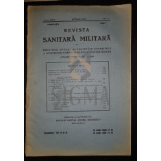 POTARCA I. (Doctor, Inspector Tehnic al Serviciului Sanitar al Armatei)