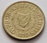 Cipru, 1 Cent 1992