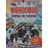 Vehicule Carte De Colorat Cu Abtibilduri, - Editura Flamingo