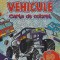 Vehicule Carte De Colorat Cu Abtibilduri, - Editura Flamingo