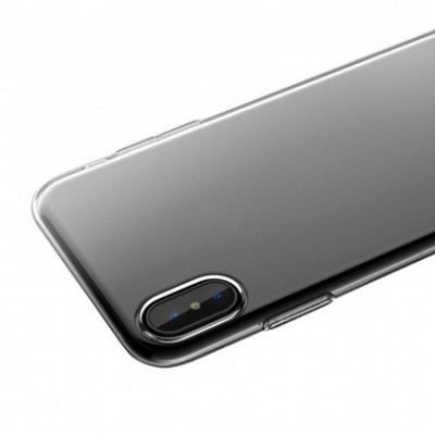 Husa Silicon Ultra Slim PREMIUM 1mm, Lenovo Moto G7 Power, Transparent foto