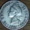 Republica Dominicana - moneda exotica argint 900 - 10 centavos 1961 - greu de gasit !