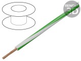 Cablu Electric 2,5mm2 PVC Alb-Verde 50m