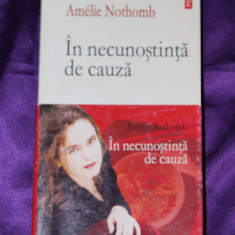 Amelie Nothomb – In necunostinta de cauza