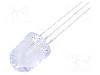 Dioda LED, 10mm, ro&amp;#351;u/albastru, {{Luminozitate}}, 20mA, 2,1...2,6/3,1...3,6V, OPTOSUPPLY - OSRBMAA131A