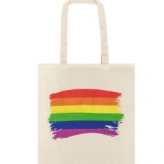 PRIDE - COTTON LGBT FLAG BAG foto